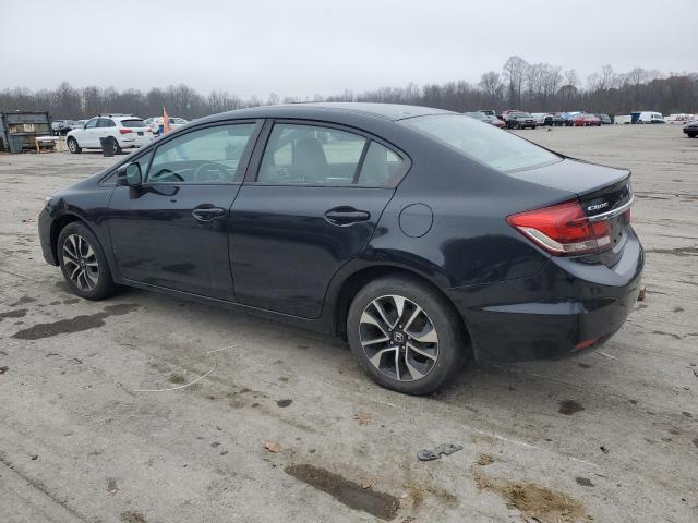 2HGFB2F80DH533370 - 2013 HONDA CIVIC EX BLACK photo 2