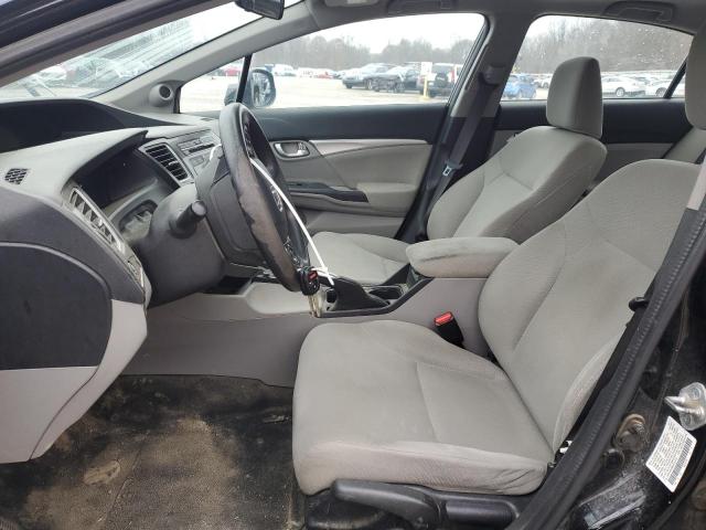 2HGFB2F80DH533370 - 2013 HONDA CIVIC EX BLACK photo 7