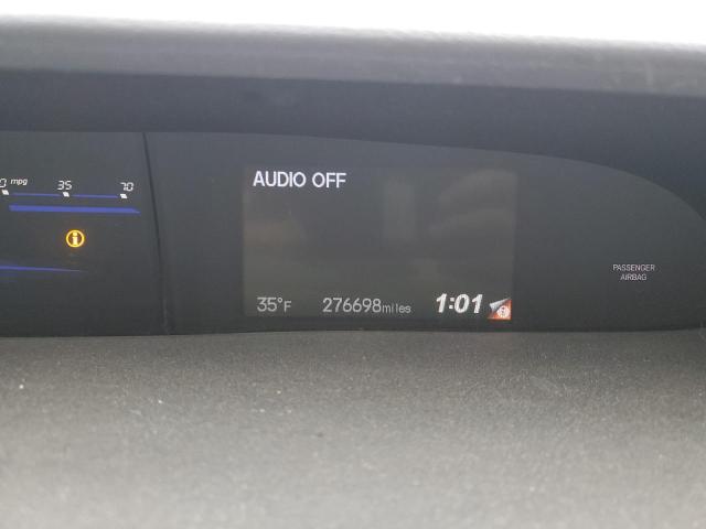 2HGFB2F80DH533370 - 2013 HONDA CIVIC EX BLACK photo 9