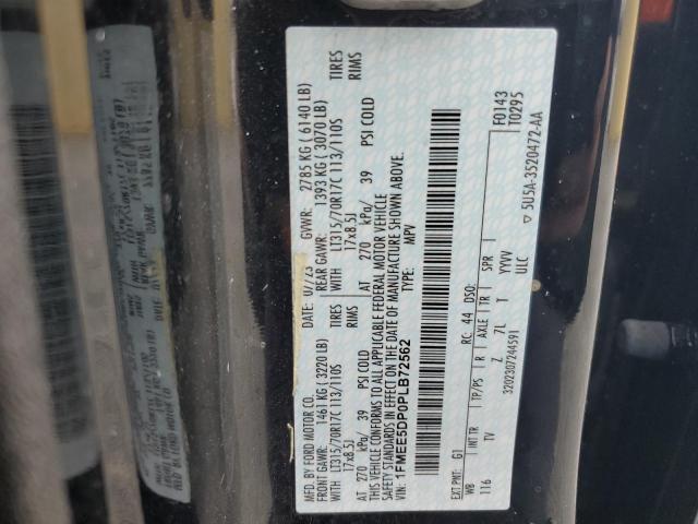 1FMEE5DP0PLB72562 - 2023 FORD BRONCO BASE أسود صورة 14