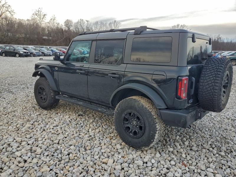 1FMEE5DP0PLB72562 - 2023 FORD BRONCO BASE أسود صورة 2