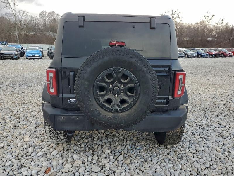 1FMEE5DP0PLB72562 - 2023 FORD BRONCO BASE أسود صورة 6