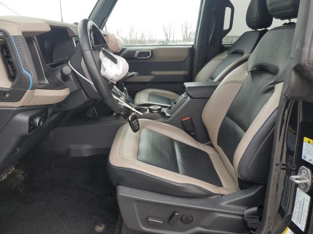 1FMEE5DP0PLB72562 - 2023 FORD BRONCO BASE أسود صورة 7