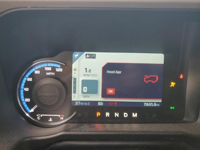 1FMEE5DP0PLB72562 - 2023 FORD BRONCO BASE أسود صورة 9