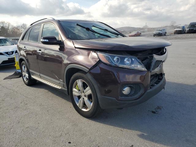 5XYKUDA20CG223352 - 2012 KIA SORENTO EX PURPLE photo 4