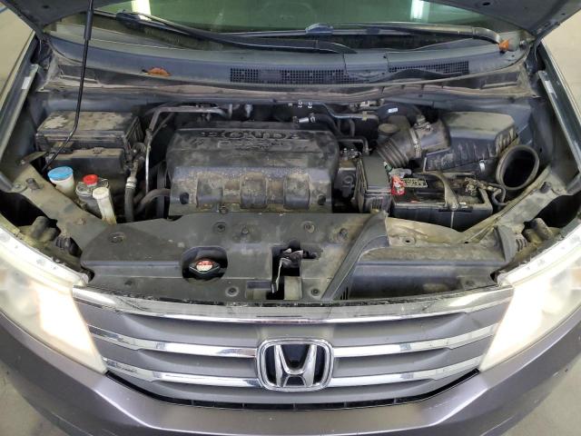 5FNRL5H93CB011367 - 2012 HONDA ODYSSEY TOURING GRAY photo 12