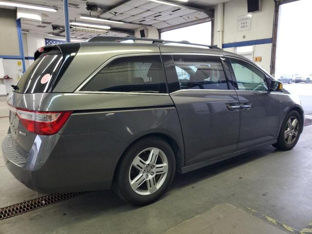 5FNRL5H93CB011367 - 2012 HONDA ODYSSEY TOURING GRAY photo 3