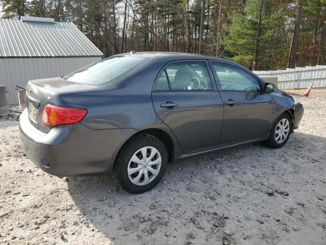 1NXBU4EE5AZ173284 - 2010 TOYOTA COROLLA BASE ნაცრისფერი ფოტო 3
