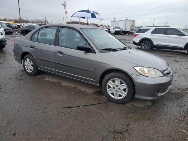 1HGES16365L017741 - 2005 HONDA CIVIC DX VP 灰色 照片 4