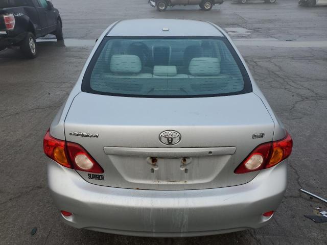 1NXBU40E09Z052150 - 2009 TOYOTA COROLLA BASE SILVER photo 6