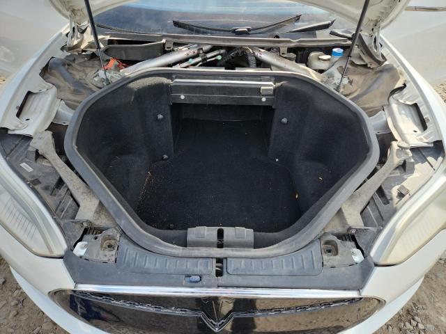 5YJSA1S10EFP56261 - 2014 TESLA MODEL S 白色 照片 11