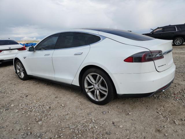 5YJSA1S10EFP56261 - 2014 TESLA MODEL S 白色 照片 2