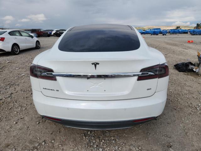 5YJSA1S10EFP56261 - 2014 TESLA MODEL S 白色 照片 6