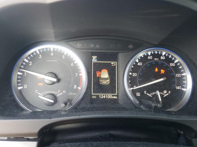 5TDJZRFH0HS407966 - 2017 TOYOTA HIGHLANDER SE წითელი ფოტო 9