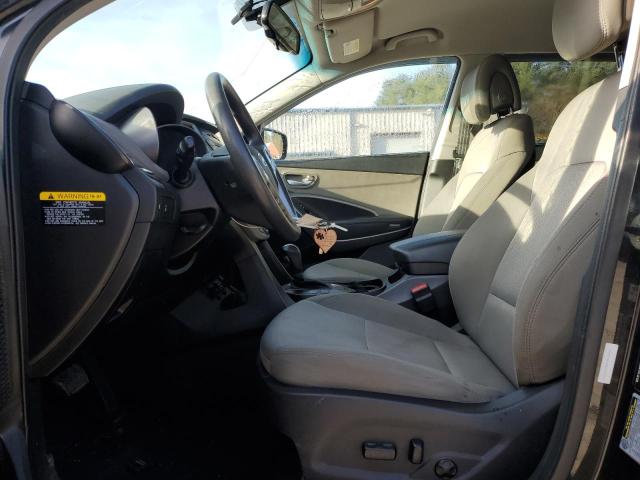 5XYZUDLB3GG345527 - 2016 HYUNDAI SANTA FE S BLACK photo 7