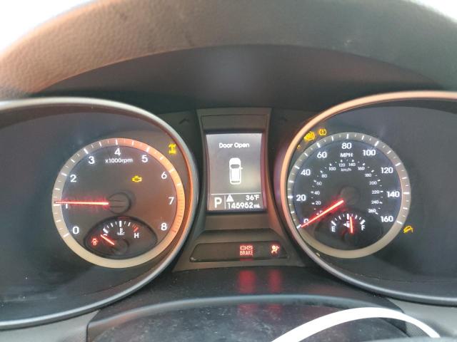 5XYZUDLB3GG345527 - 2016 HYUNDAI SANTA FE S BLACK photo 9