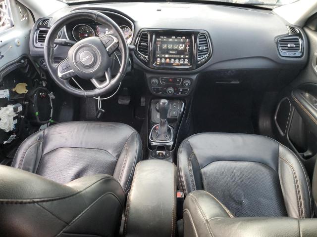 3C4NJDCB7KT596401 - 2019 JEEP COMPASS LIMITED Білий фото 8