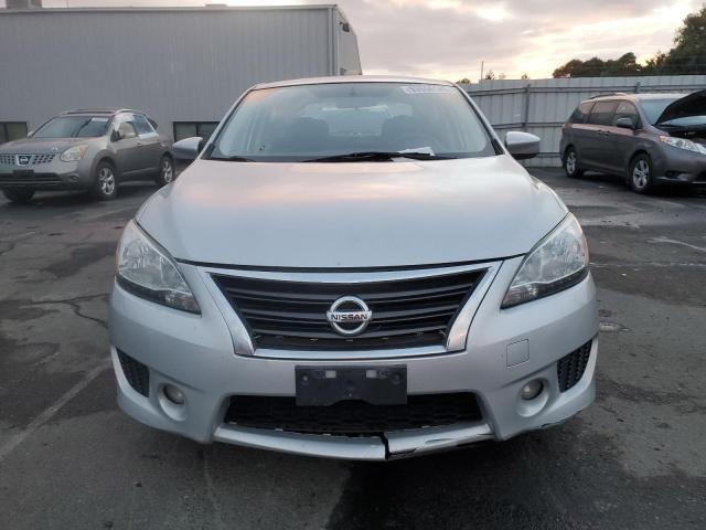 3N1AB7AP4EY259206 - 2014 NISSAN SENTRA S SILVER photo 5