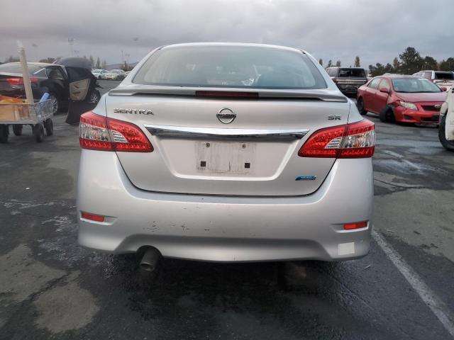 3N1AB7AP4EY259206 - 2014 NISSAN SENTRA S SILVER photo 6