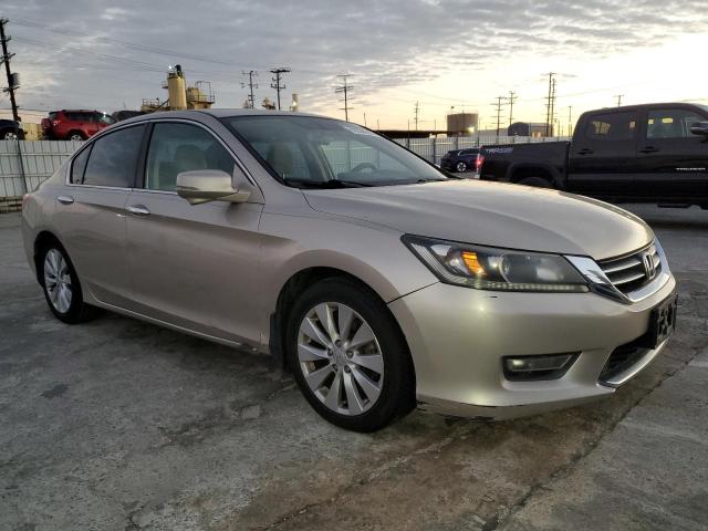 1HGCR2F70DA050479 - 2013 HONDA ACCORD EX Коричневый фото 4