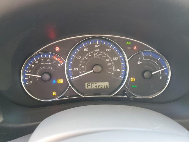 JF2SHADC8BH728943 - 2011 SUBARU FORESTER 2.5X PREMIUM RED photo 9