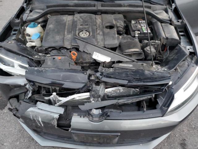 3VWDP7AJ1CM362835 - 2012 VOLKSWAGEN JETTA SE Grau Foto 11
