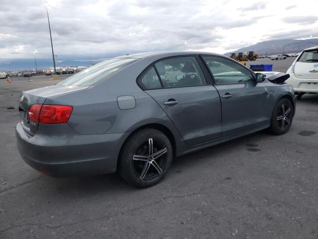 3VWDP7AJ1CM362835 - 2012 VOLKSWAGEN JETTA SE Grau Foto 3