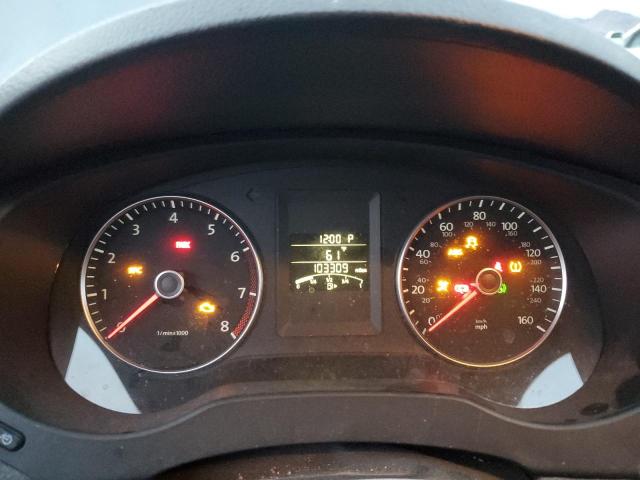 3VWDP7AJ1CM362835 - 2012 VOLKSWAGEN JETTA SE Grau Foto 9