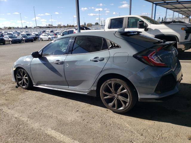 SHHFK7H44KU411022 - 2019 HONDA CIVIC SPORT Серый фото 2