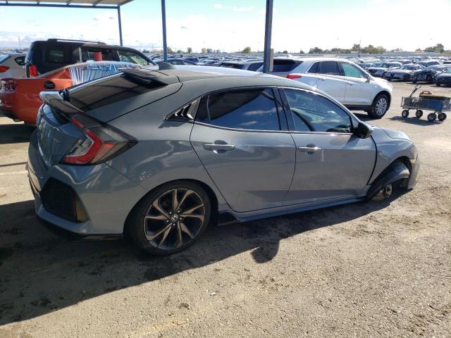 SHHFK7H44KU411022 - 2019 HONDA CIVIC SPORT Серый фото 3