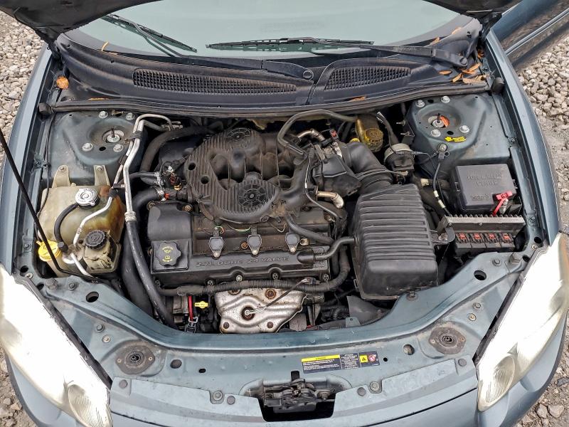 1C3EL55R76N148325 - 2006 CHRYSLER SEBRING TOURING 绿色 照片 11