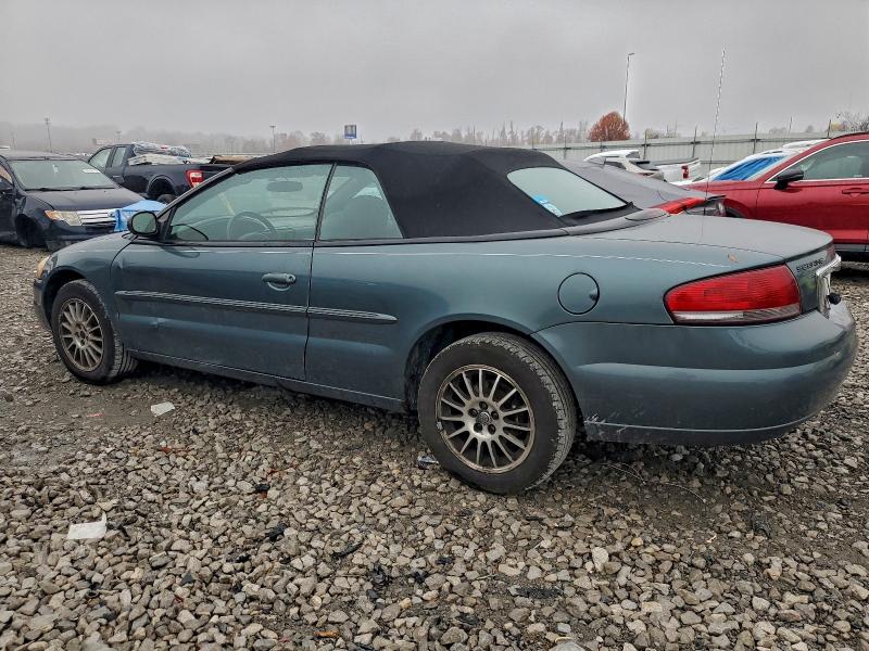 1C3EL55R76N148325 - 2006 CHRYSLER SEBRING TOURING 绿色 照片 2