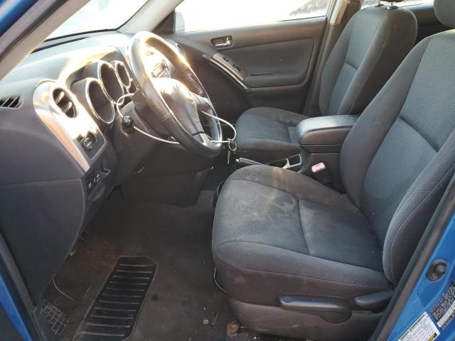 2T1KR32E47C635134 - 2007 TOYOTA COROLLA MA XR BLUE photo 7