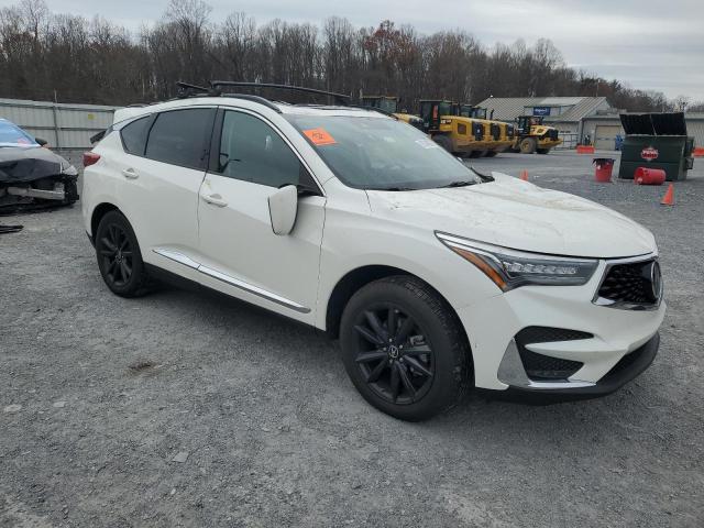 5J8TC2H72KL016432 - 2019 ACURA RDX ADVANCE WHITE photo 4