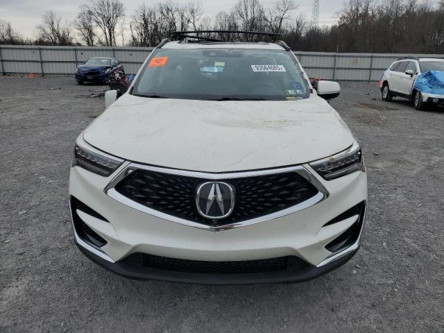 5J8TC2H72KL016432 - 2019 ACURA RDX ADVANCE WHITE photo 5