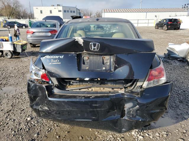 1HGCP26888A050587 - 2008 HONDA ACCORD EXL BLACK photo 6