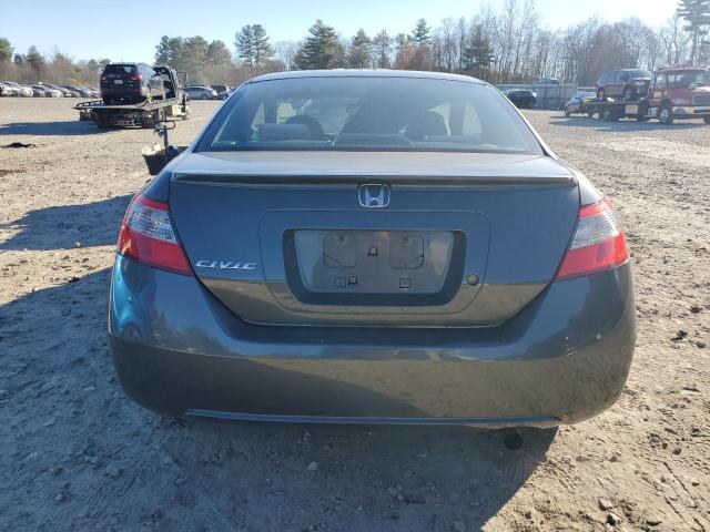 2HGFG1B69AH512285 - 2010 HONDA CIVIC LX GRAY photo 6