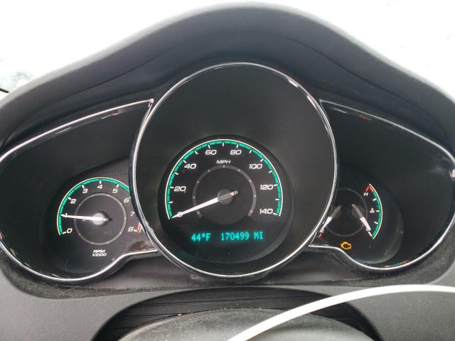 1G1ZC5E01CF137012 - 2012 CHEVROLET MALIBU 1LT BLACK photo 9