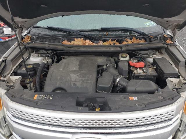 1FM5K8D81FGC11220 - 2015 FORD EXPLORER XLT Серебристый фото 12