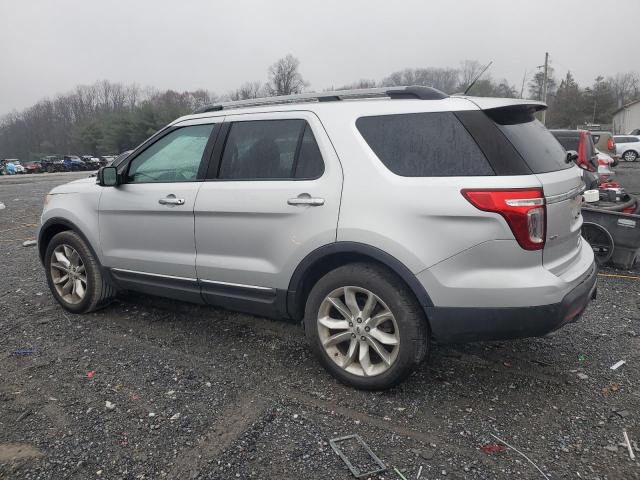 1FM5K8D81FGC11220 - 2015 FORD EXPLORER XLT Серебристый фото 2