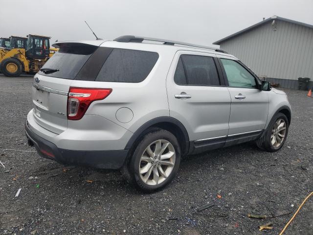 1FM5K8D81FGC11220 - 2015 FORD EXPLORER XLT Серебристый фото 3