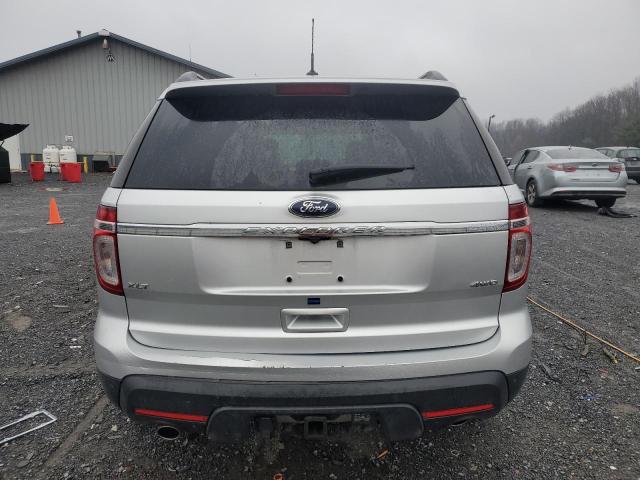 1FM5K8D81FGC11220 - 2015 FORD EXPLORER XLT Серебристый фото 6