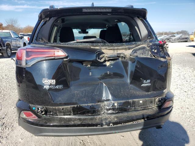 2T3BFREV5JW708189 - 2018 TOYOTA RAV4 LE Чорний фото 6