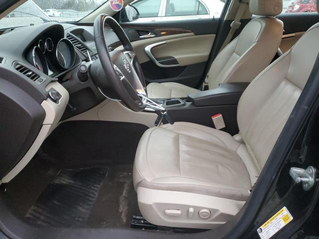 2G4GS5ER3C9123990 - 2012 BUICK REGAL PREMIUM BLACK photo 7