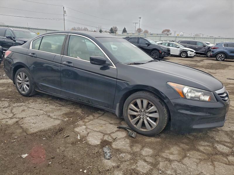 1HGCP2F80BA078276 - 2011 HONDA ACCORD EXL 黑色 照片 4