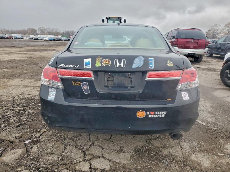 1HGCP2F80BA078276 - 2011 HONDA ACCORD EXL 黑色 照片 6