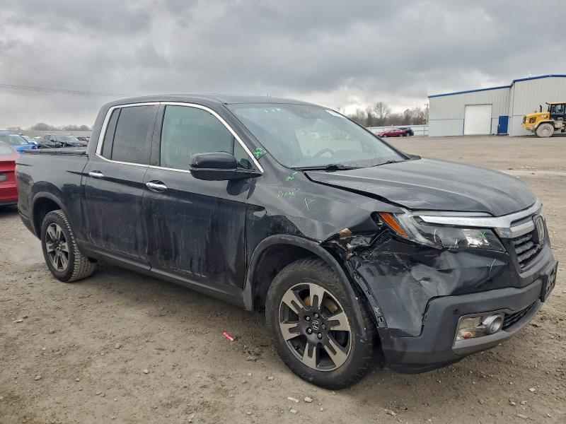 5FPYK3F73JB010566 - 2018 HONDA RIDGELINE RTL Noir photo 4