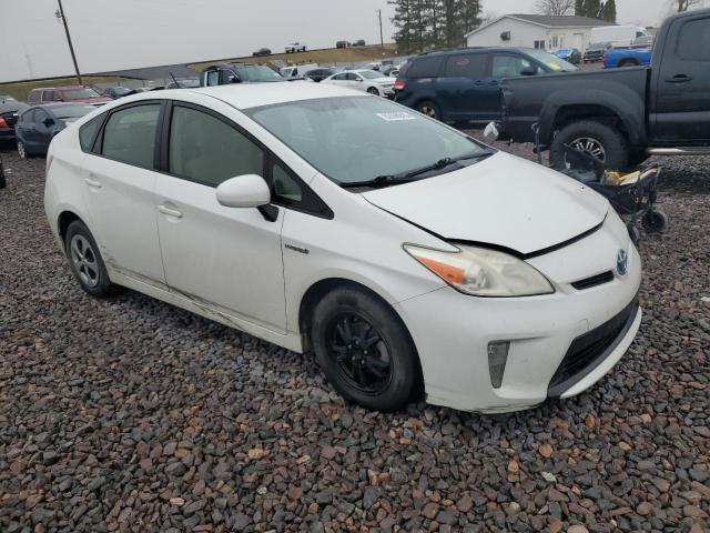 JTDKN3DUXD5558858 - 2013 TOYOTA PRIUS თეთრი ფოტო 4