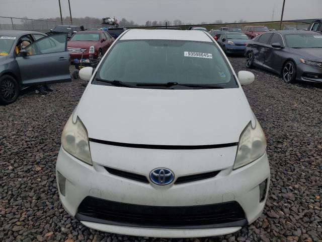 JTDKN3DUXD5558858 - 2013 TOYOTA PRIUS თეთრი ფოტო 5