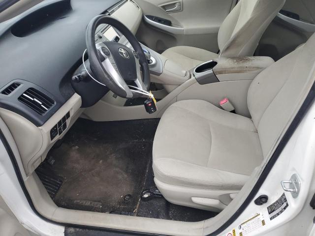 JTDKN3DUXD5558858 - 2013 TOYOTA PRIUS თეთრი ფოტო 7